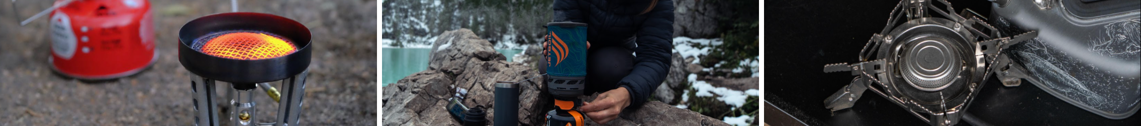 Kampeer kooktoestellen