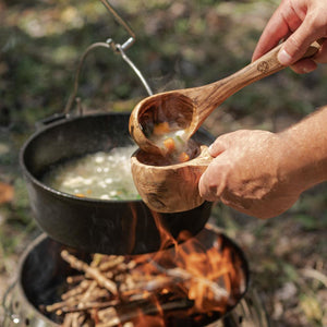 Petromax Pollepel Olijfhout