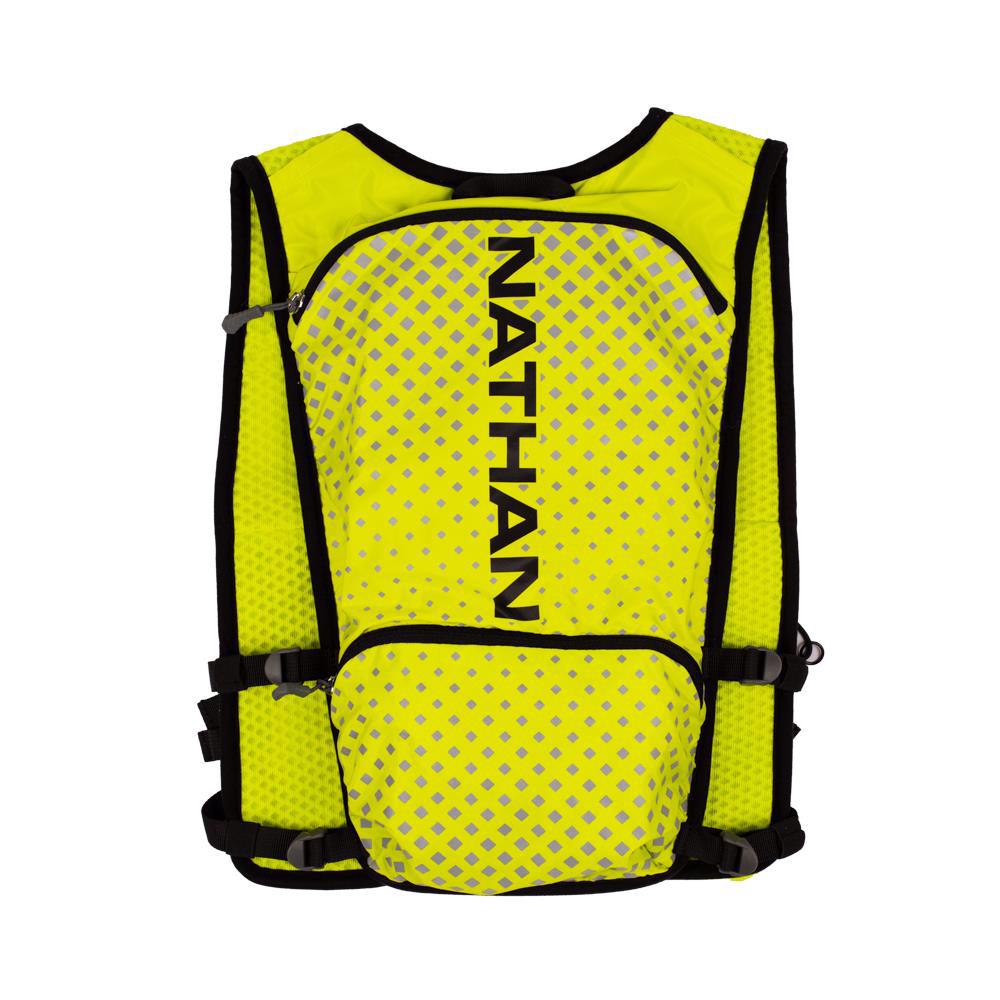 Hypernight hydratatie vest Quickstart 2.0 4L Hi-Viz Yellow Geoprint - Outdoor Food
