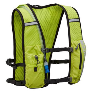 Hypernight hydratatie vest Quickstart 2.0 4L Hi-Viz Yellow Geoprint - Outdoor Food
