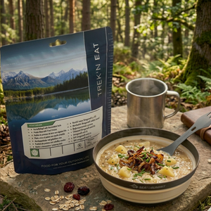 Outdoor Food - Trek'n Eat Potato Stew with Fried Onions • Outdoor maaltijd