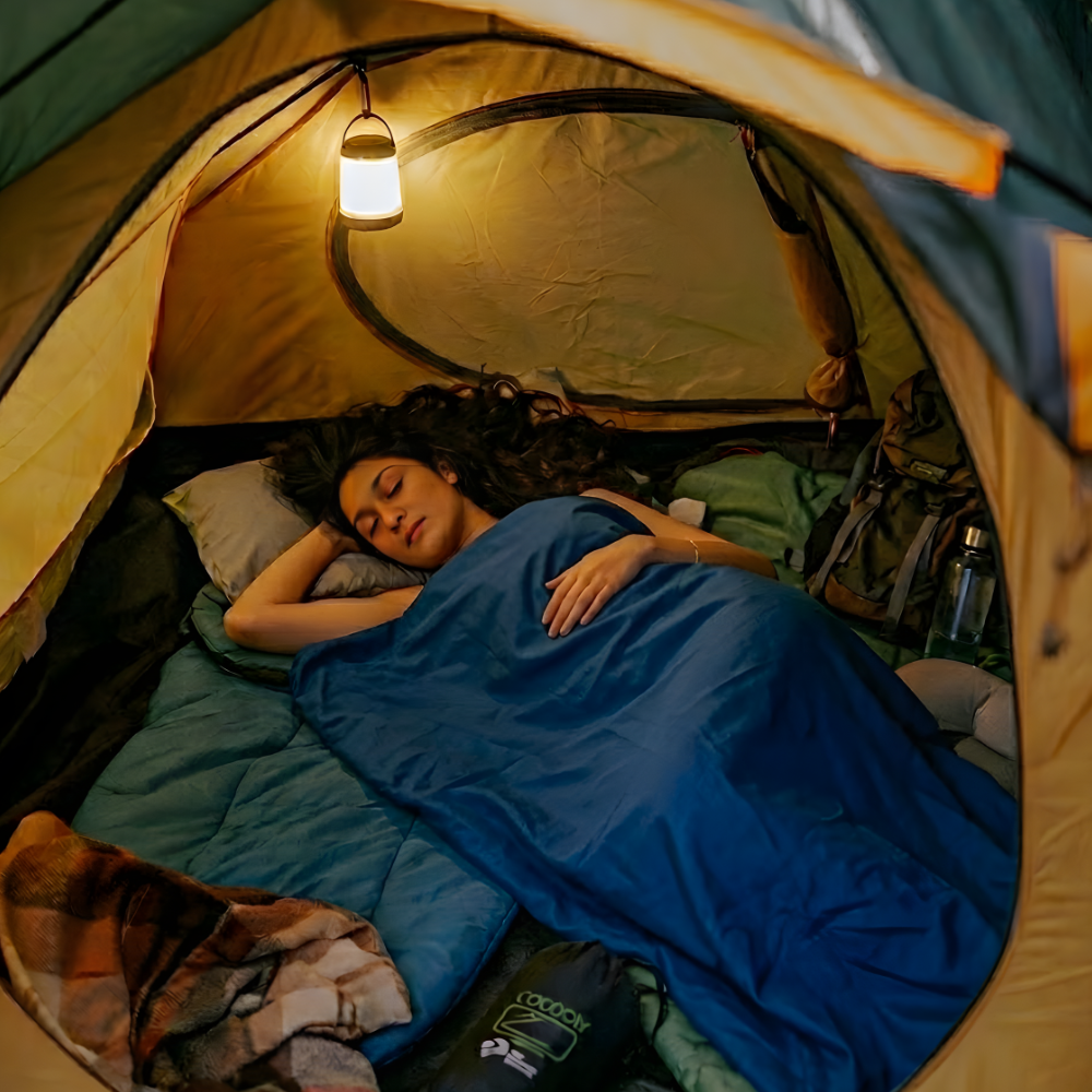Outdoor Food - Cocoon • 100% Zijden Mummy Liner Small • Compacte Reiszak