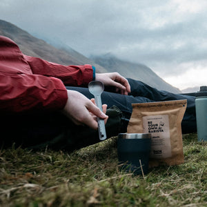 Highlander - Highlander Food Pack Spoon • Lange Camping Lepel Aluminium