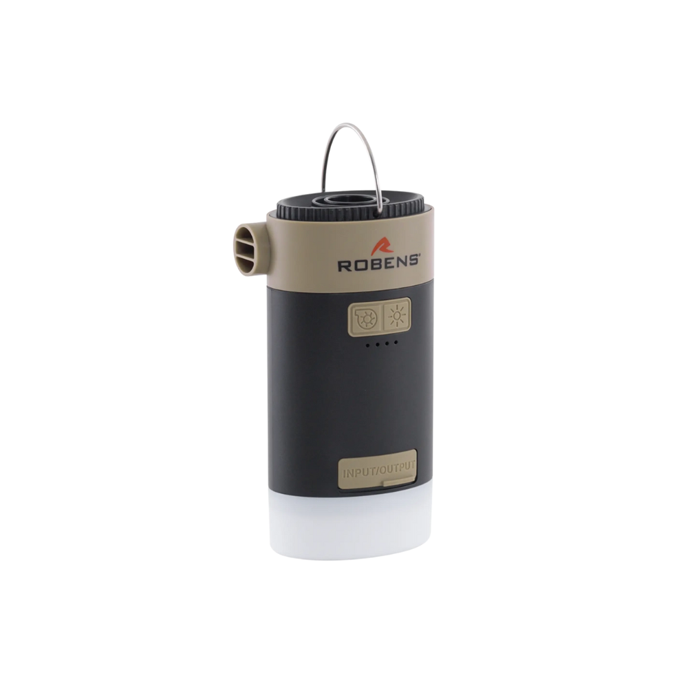 Robens Conival 3in1 Pump - Veelzijdige 3-in-1 pomp, lantaarn en powerbank voor kamperen
