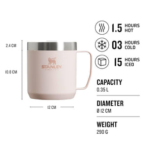 Stanley Classic Vac Camp Mug 12 oz • RVS geïsoleerde kampeermok 2.0 - Outdoor Food