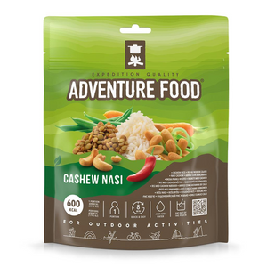 Adventure Food Cashew Nasi gevriesdroogde vegetarische rijstmaaltijd voor hike en kamperen