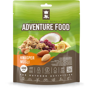 Adventure Food Knusper Müsli gevriesdroogde muesli met knapperige granen voor outdoor