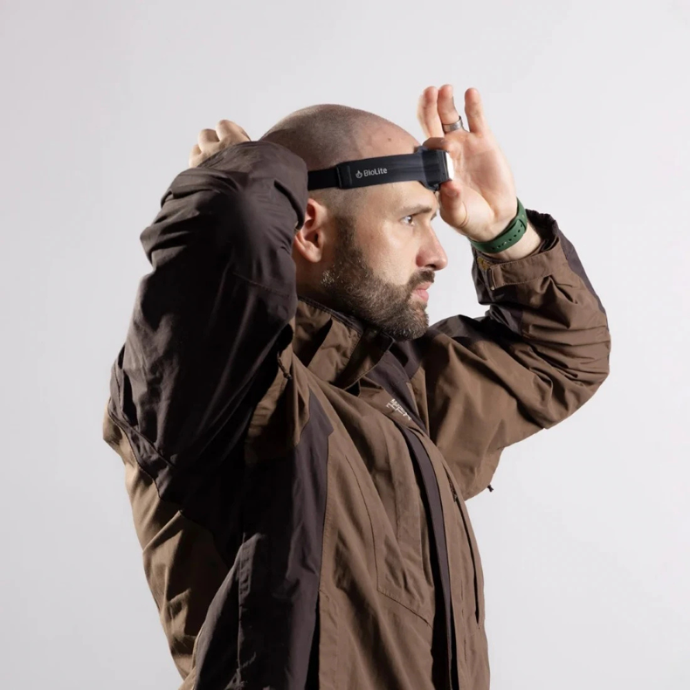 Biolite hoofdlamp 800 Pro grijs / zwart