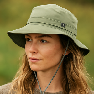 Buff Explore Booney Hat Solid Brindle S/M