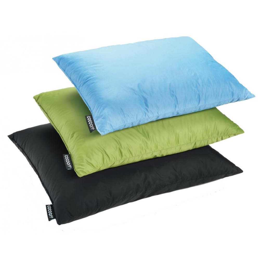Cocoon Travel Down Pillow Small, Light Blue