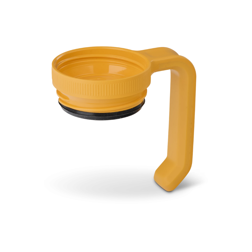 Dometic Hndl Collar 76mm gele schroefdop met opvallende vaste handgreep voor outdoorflessen