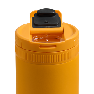 Dometic Tumbler 650ml gele beker met opengemaakte drinkdeksel