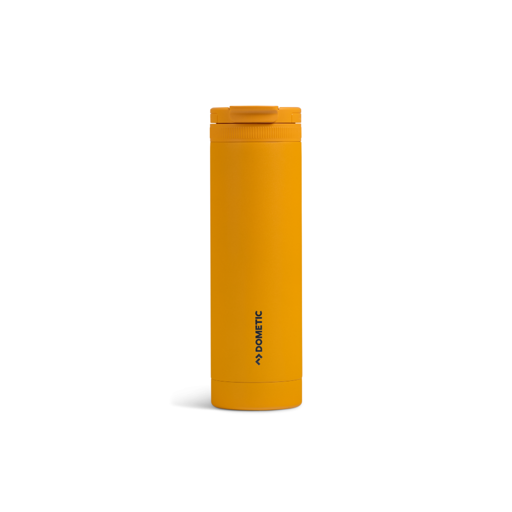 Dometic Tumbler 650ml opvallende gele thermobeker voor onderweg
