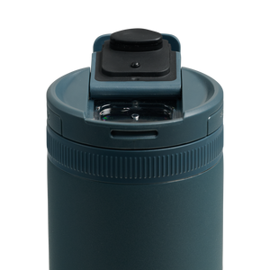 Dometic Tumbler 650ml donkergroene beker met opengemaakte drinkdeksel