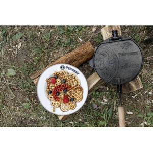 Petromax Wafelijzer met Draaiframe