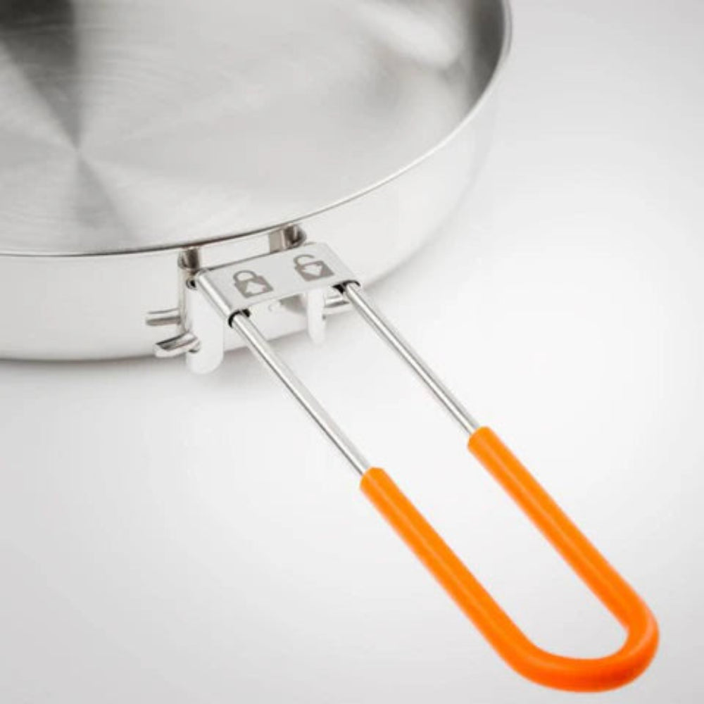 GSI - Glacier Stainless 1 Person Mess Kit - RVS Pannenset