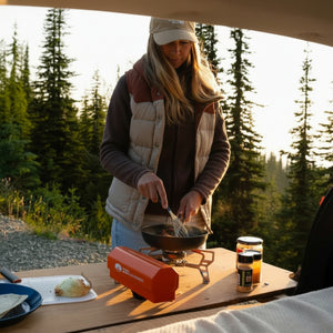 GSI Outdoors duurzaam en lichtgewicht outdoor kookgerei en kampeerservies voor koken op locatie