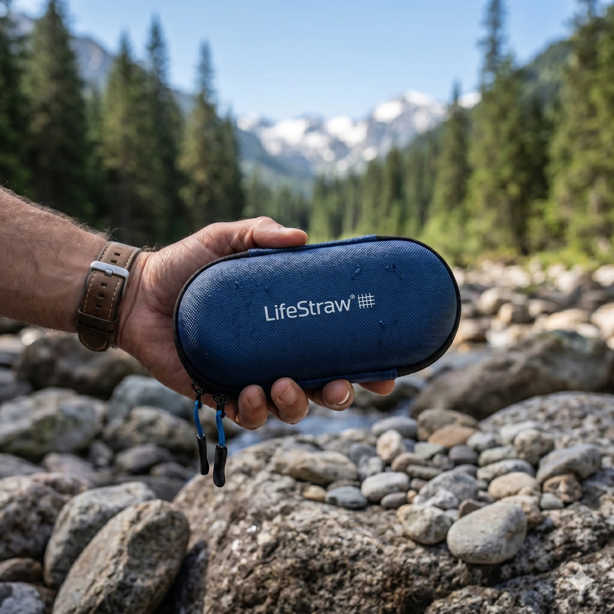 LifeStraw Peak Solo SchutzhĂĽlle Mountain Blue