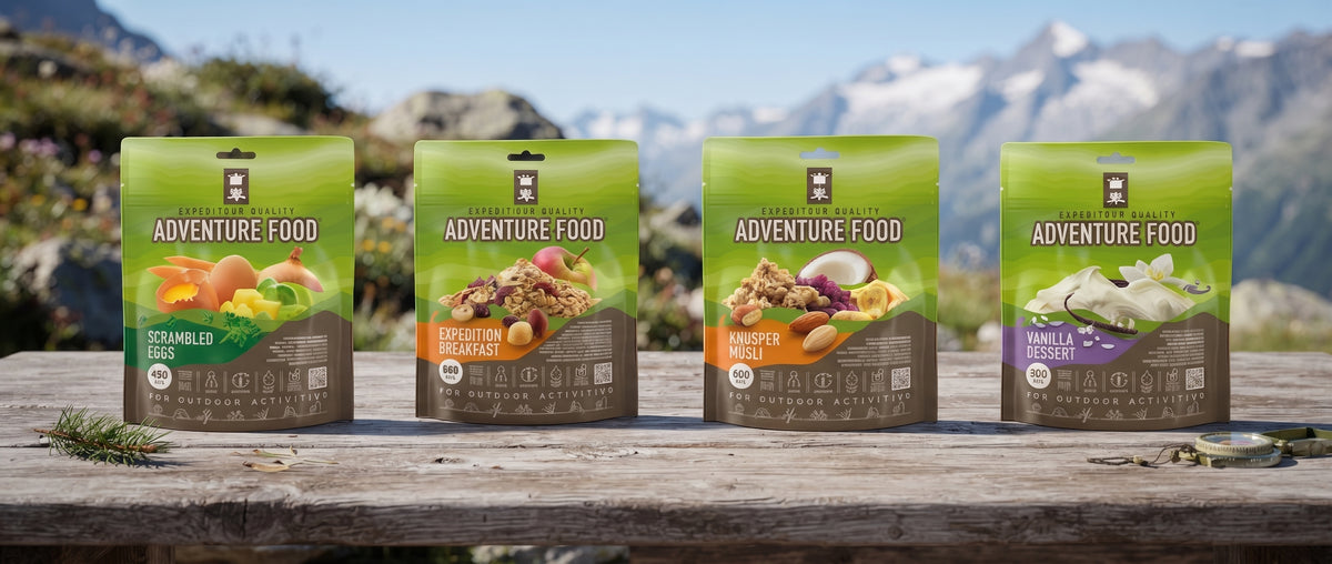 Adventure Food Ontbijt Variatiepakket 600kcal Maaltijden