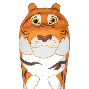 Highlander Creature Kids mummy kinderslaapzak met warme capuchon en een taps toelopend ontwerp voor extra isolatie