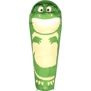 Highlander Creature Kids mummy kinderslaapzak met warme capuchon en een taps toelopend ontwerp voor extra isolatie