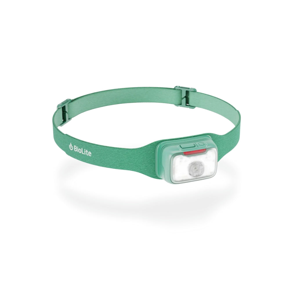 BioLite hoofdlamp 400 lumen ultralicht, snel USB-C laden - Outdoor Food