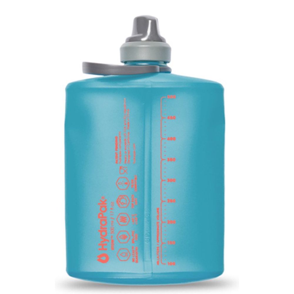 De Hydrapak Stow 500ML Tahoe blue back