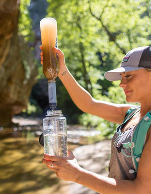 LifeStraw Peak Series Solo ultralicht, draagbaar buisvormig waterfilter voor outdoor en survival