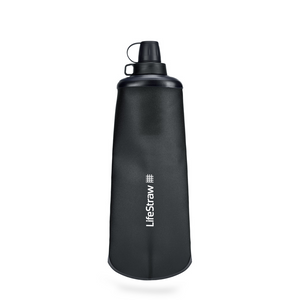 LifeStraw Peak Collapsible Bottle 1L | Dark Gray