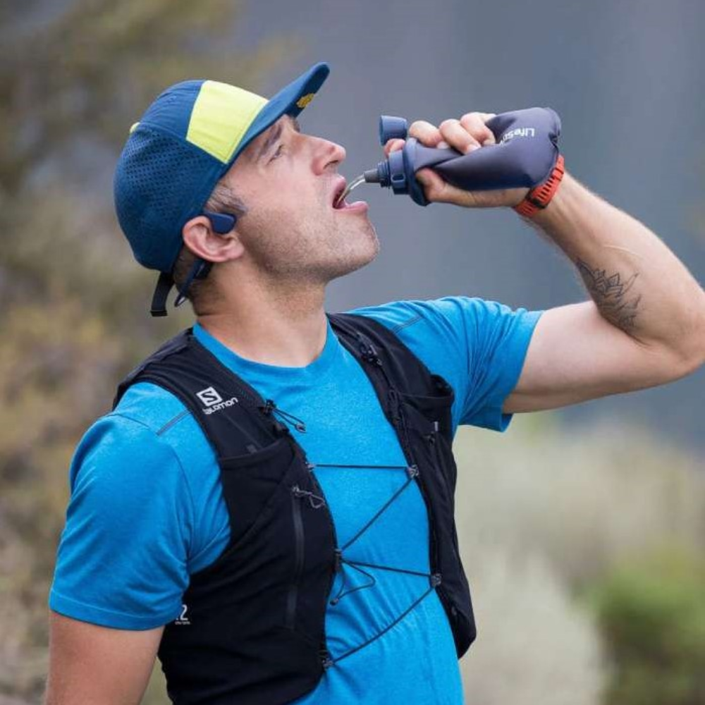 LifeStraw Peak Collapsible Bottle 1L | Mountain Blue