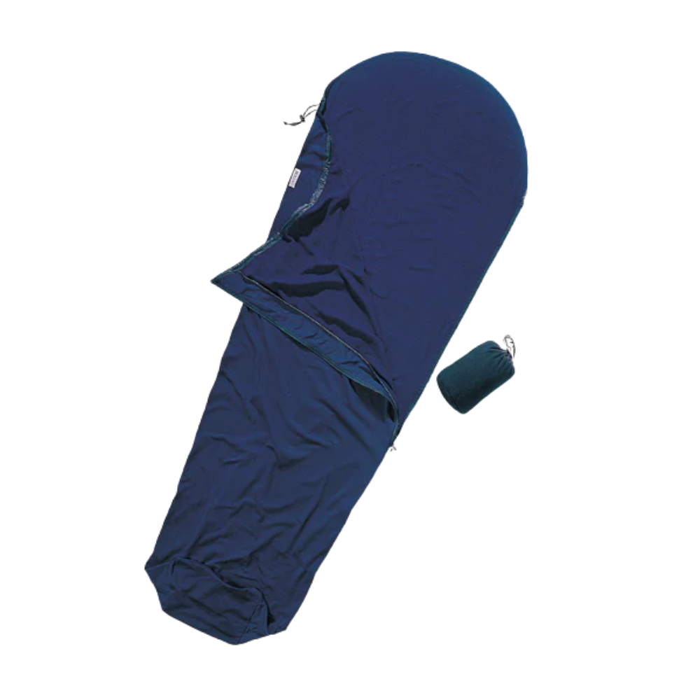 Mummy Liner, Microfleece, Dark Petrol, Left