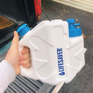 LifeSaver Cube — White — Draagbare waterzuiveraar (5 L) - Outdoor Food
