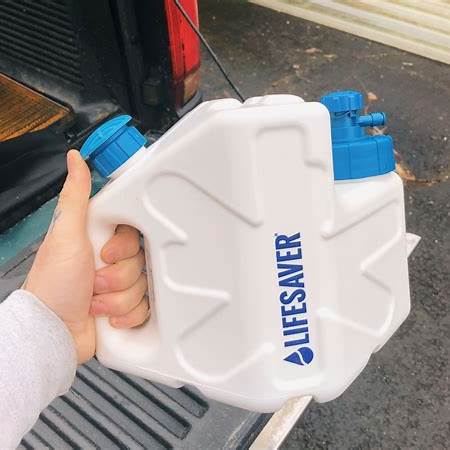 LifeSaver Cube — White — Draagbare waterzuiveraar (5 L) - Outdoor Food