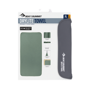 Sea to Summit DryLite towel Sage