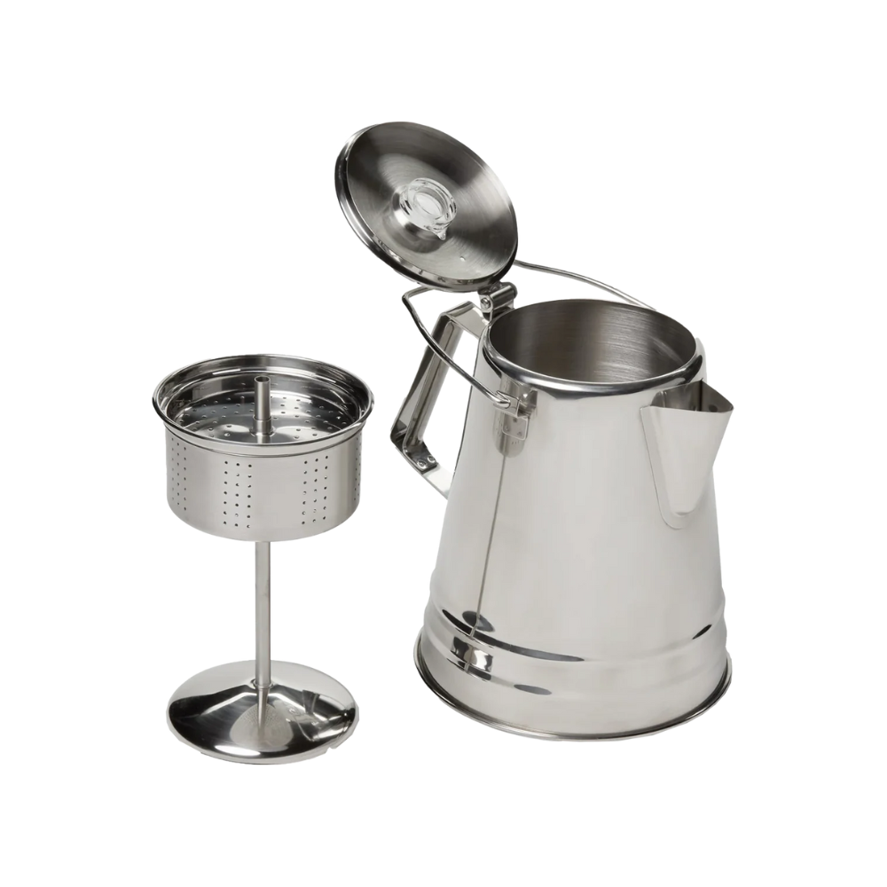 GSI Stainless 14cups Percolator Roestvrij Staal
