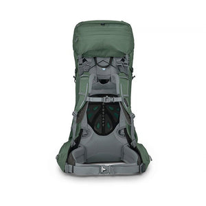 Osprey Ariel 65 trekkingrugzak voor dames in de kleur Koseret Green, maat XS/S, met heupband en verstelbaar rugsysteem