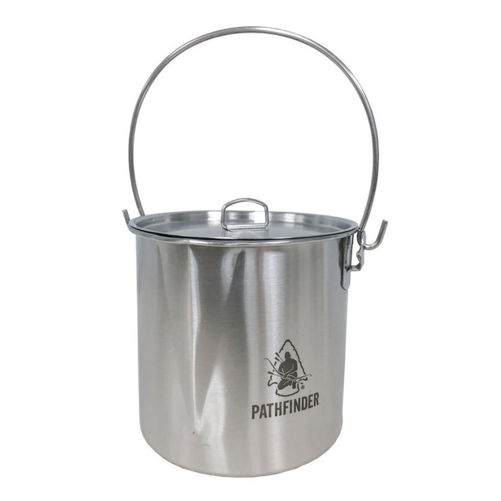 Pathfinder RVS Bushpot met deksel (1,9 L)
