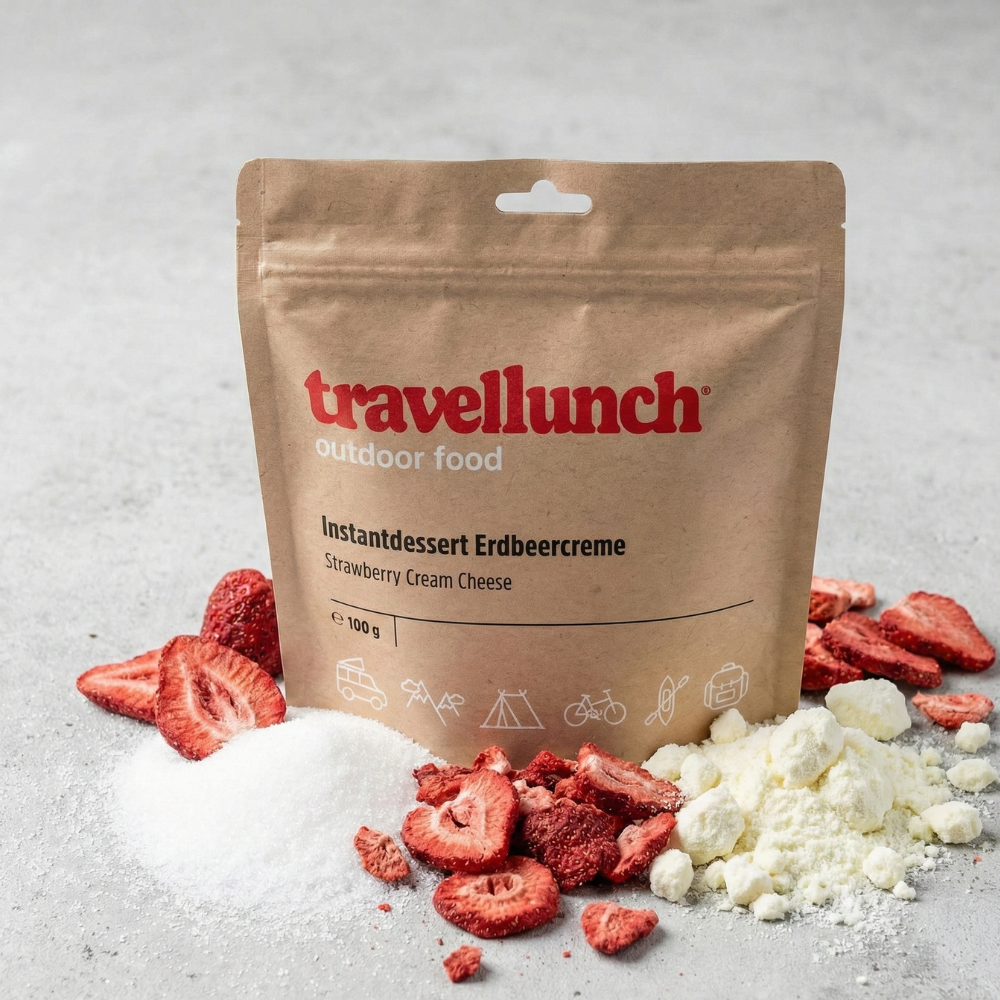 Travellunch • Strawberry Cream Cheese • Romig Outdoor Dessert