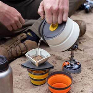 Sea To Summit Frontier 3 Units Opvouwbare Theepotset Goud