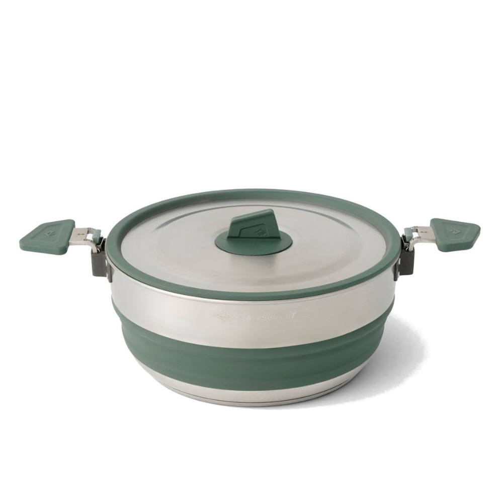 Sea to Summit – Detour – RVS Opvouwbare Pan – 3L – Groen