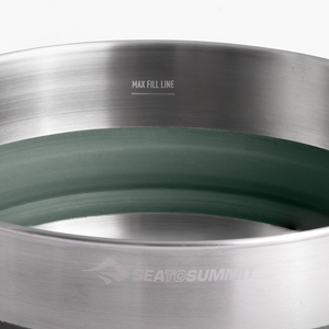 Sea to Summit – Detour – RVS Opvouwbare Pan – 3L – Groen