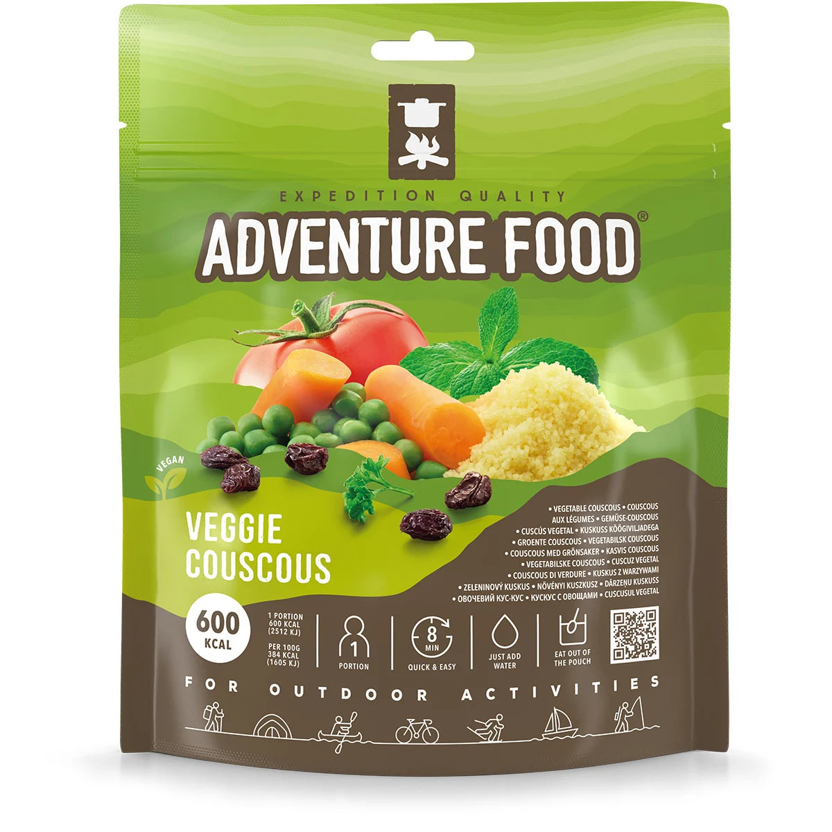 Adventure Food Veggie Couscous - Outdoor Food