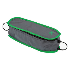 Highlander Ayr opvouwbare lichtgewicht campingstoel met een stevig metalen frame en comfortabele stoffen zitting