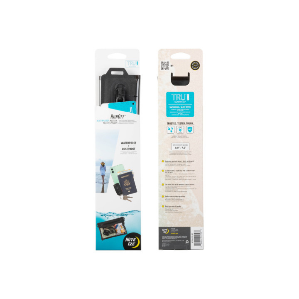 Nite Ize RunOff Waterbestendige reis tas antraciet M - Outdoor Food