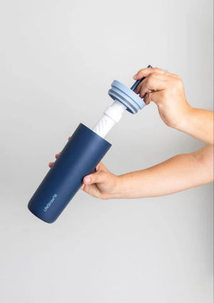 Lifestraw - LifeStraw Go Series Tumbler 18oz • Filterbeker RVS 💧