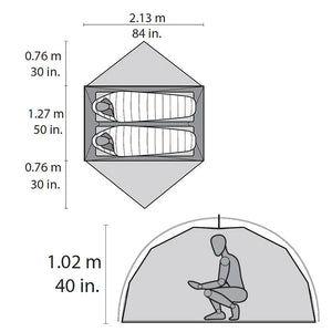 MSR Elixir 2 Tent - Groen - Outdoor Food