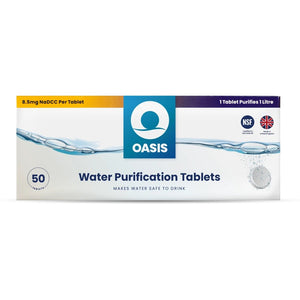 Oasias Waterzuiveringstabletten