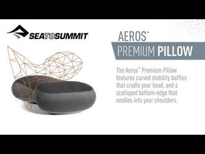 Aeros Premium Pillow Large grey - Sea To Summit