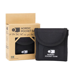Nordic Pocket Saw Extended Green - Outdoor Food