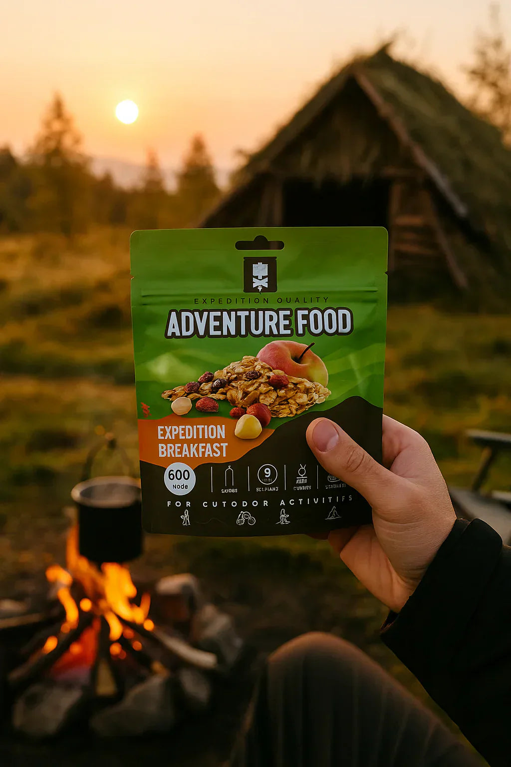 Voeding voor trektocht